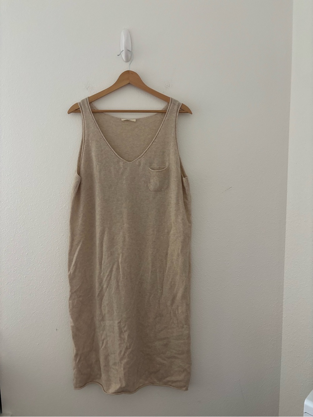 Nap loungewear wool dress
